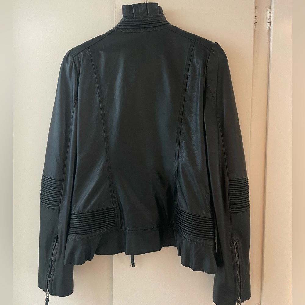 Rococo Leather Jacket - image 2